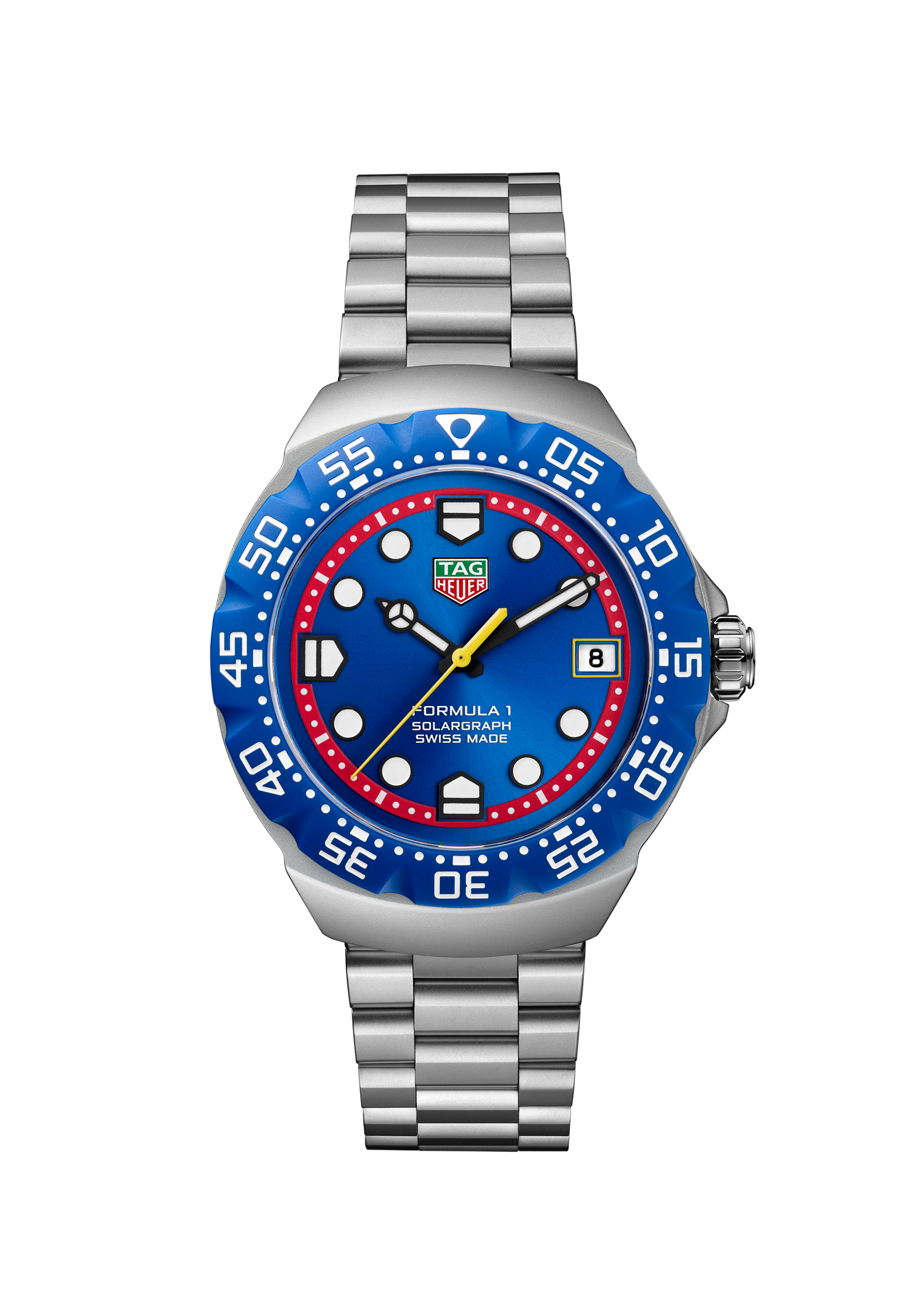 TAG Heuer Formula 1 Solargraph x Oracle Red Bull Racing WBY111F.BA0042 Solar Quartz, 38 mm, Steel