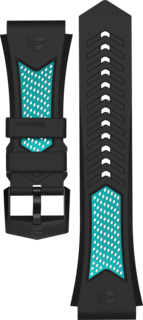 Blue and Black Sport Strap Calibre E4 45 mm