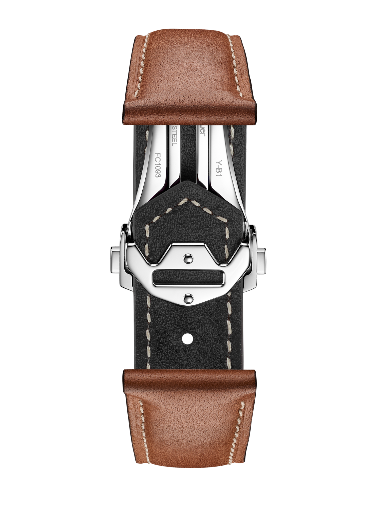 TAG HEUER CARRERA 36 MM BRAUNES LEDERARMBAND