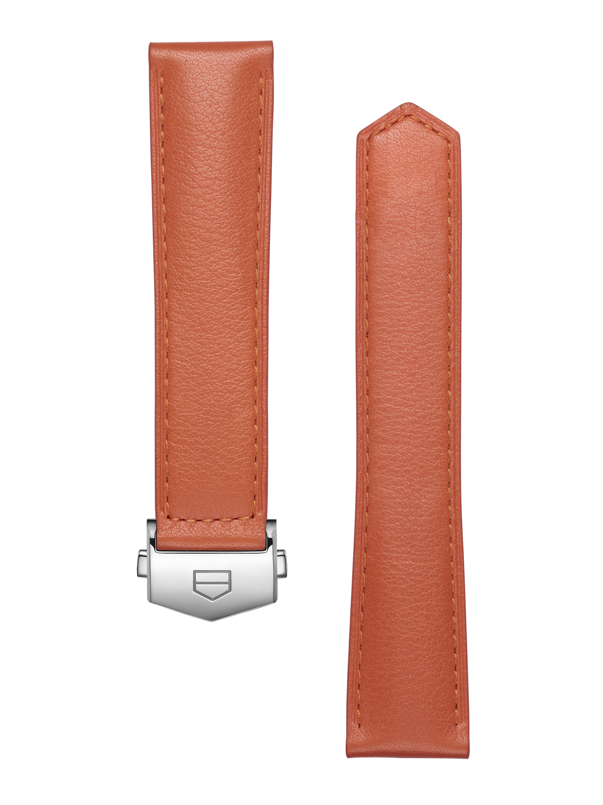 タグ・ホイヤー カレラ 39MM オレンジレザー ストラップ - - BC6668