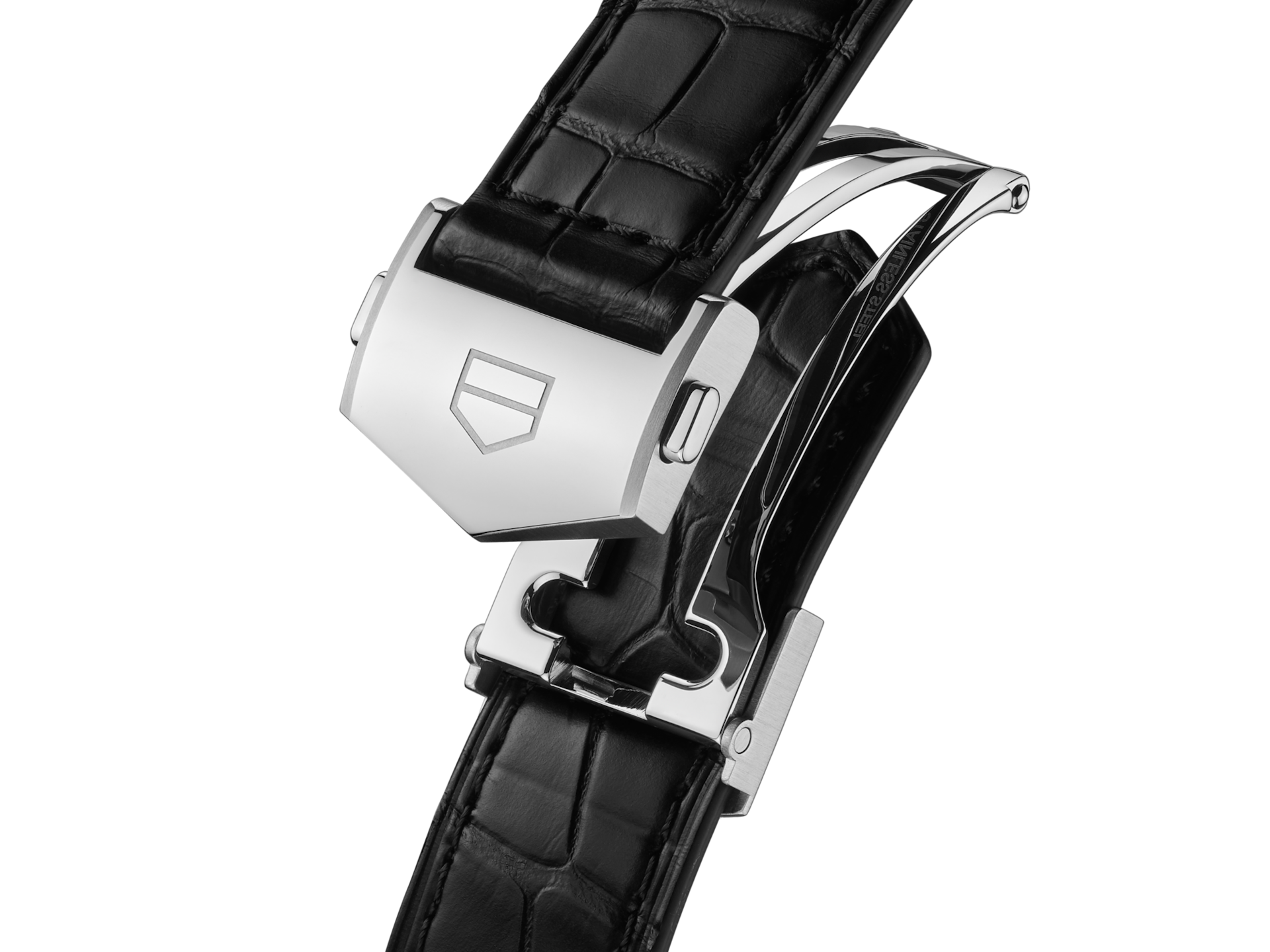 TAG Heuer Carrera 39MM Black Alligator Leather Strap