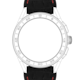 帶有紅色細節的Calibre E3智能腕錶黑色橡膠錶帶