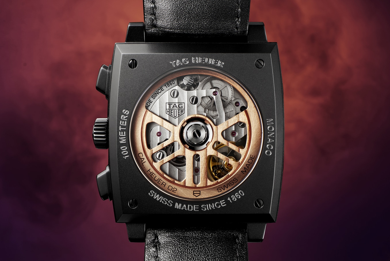 タグ・ホイヤー TAG HEUER モナコ クロノグラフ スペシャルエディション CBL2180.FC6497 ブラック チタン メンズ 腕時計