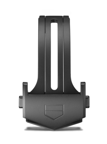 Fecho dobrável em aço DLC preto Calibre E5 45 mm