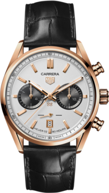 TAG Heuer Carrera Chronograph Gold Jack Heuer's Birthday - 42 mm