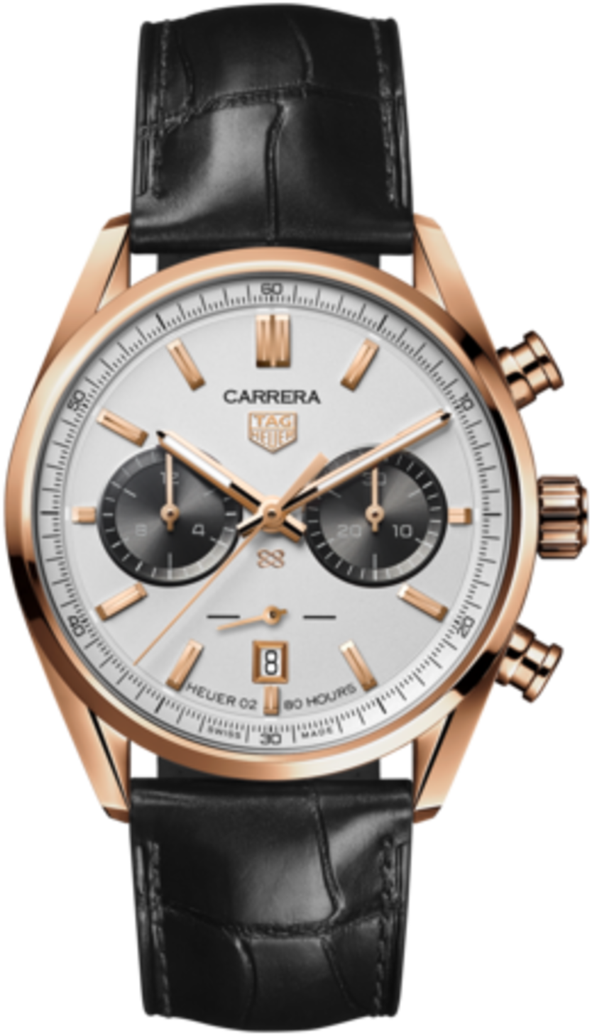 TAG Heuer Carrera Chronograph Gold Jack Heuer's Birthday - 42 mm