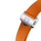 Orange Rubber Strap Calibre E4 42 мм