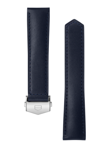 TAG Heuer Carrera 39MM Blue Leather Strap