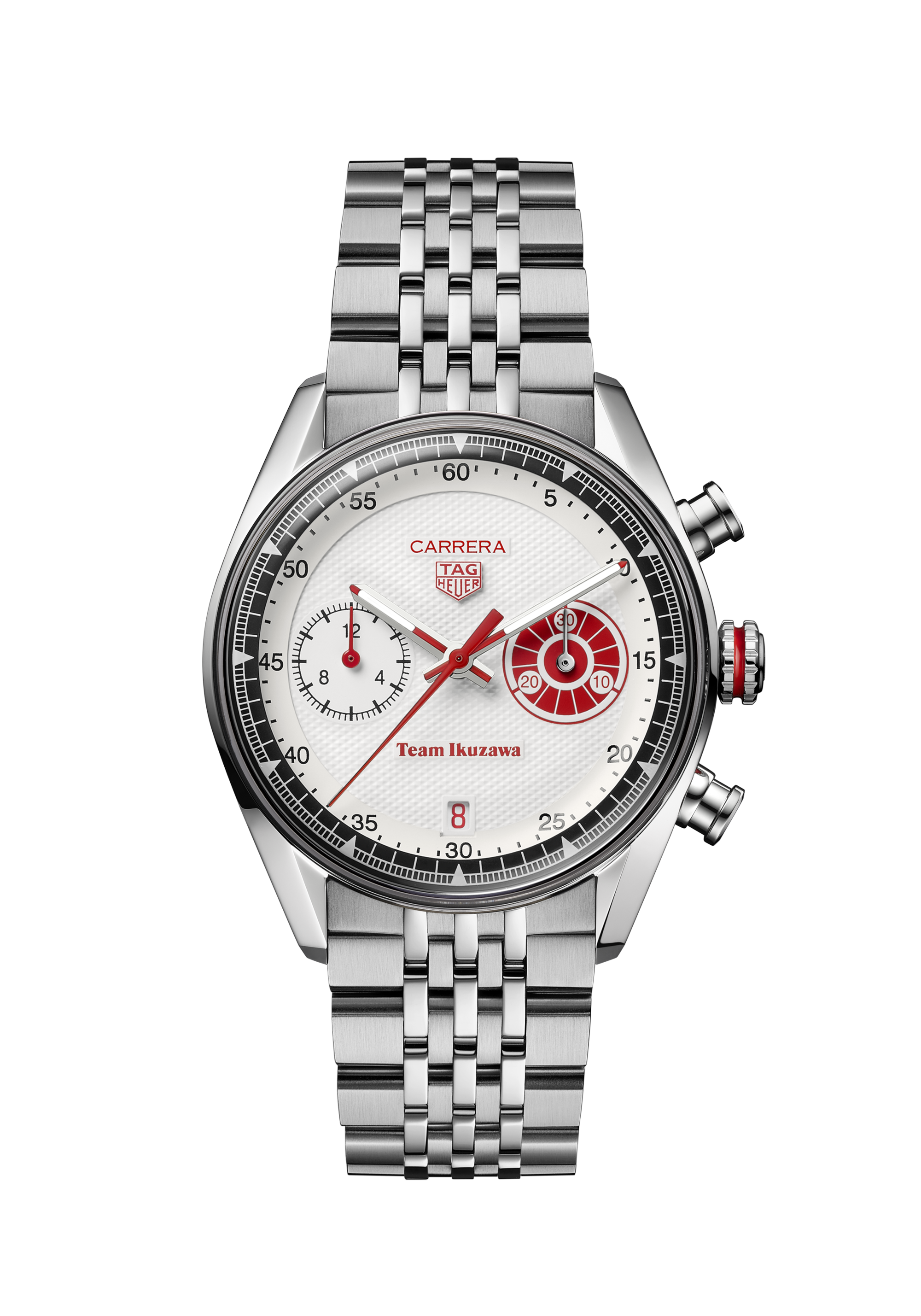 TAG Heuer Carrera Chronograph x Team Ikuzawa CBS221M.EB0435 Automático, 39 mm, Aço