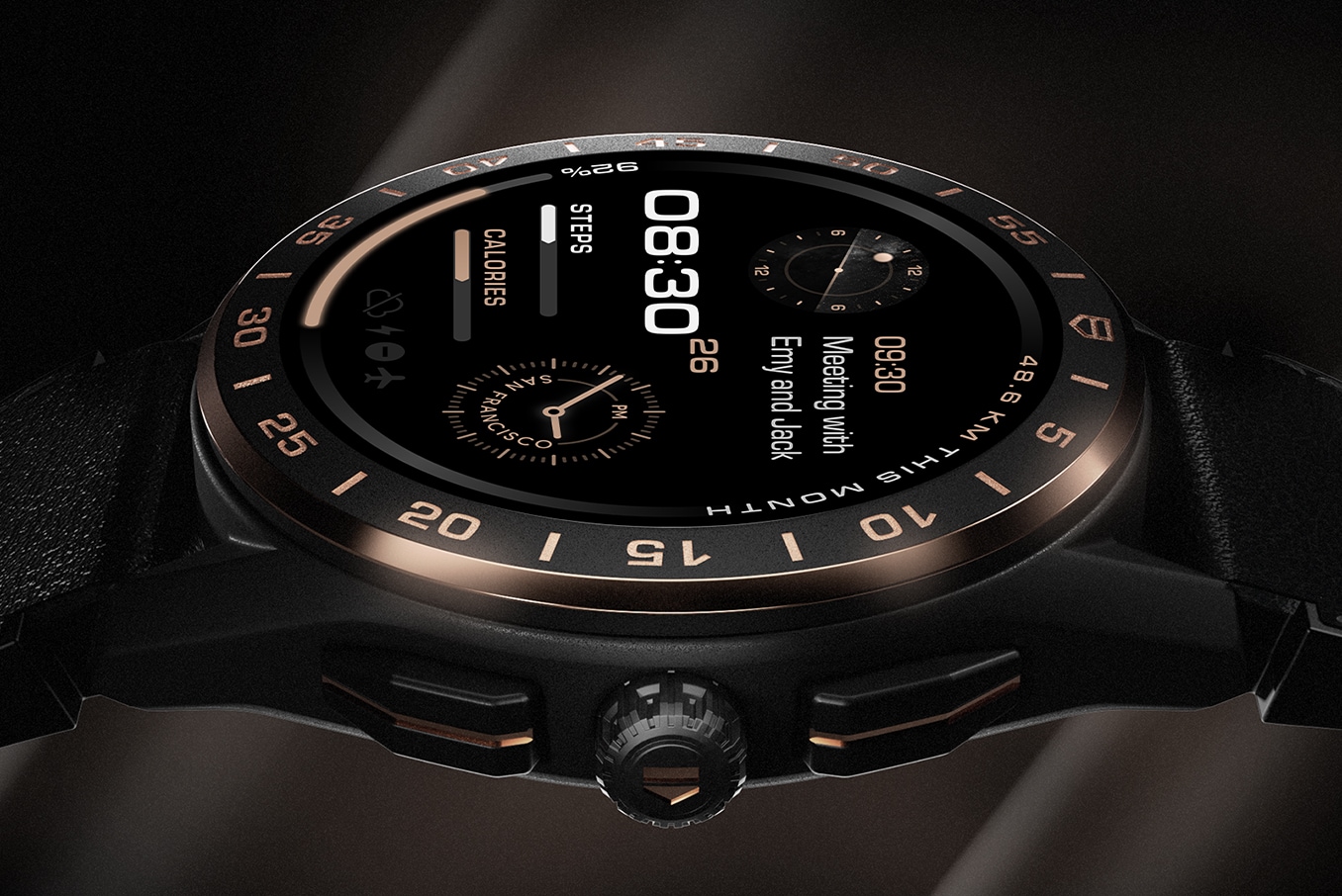TAG Heuer Connected Bright Black TAG Heuer Connected Bright Black