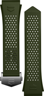 Armband aus khakifarbenem Kautschuk 45 mm