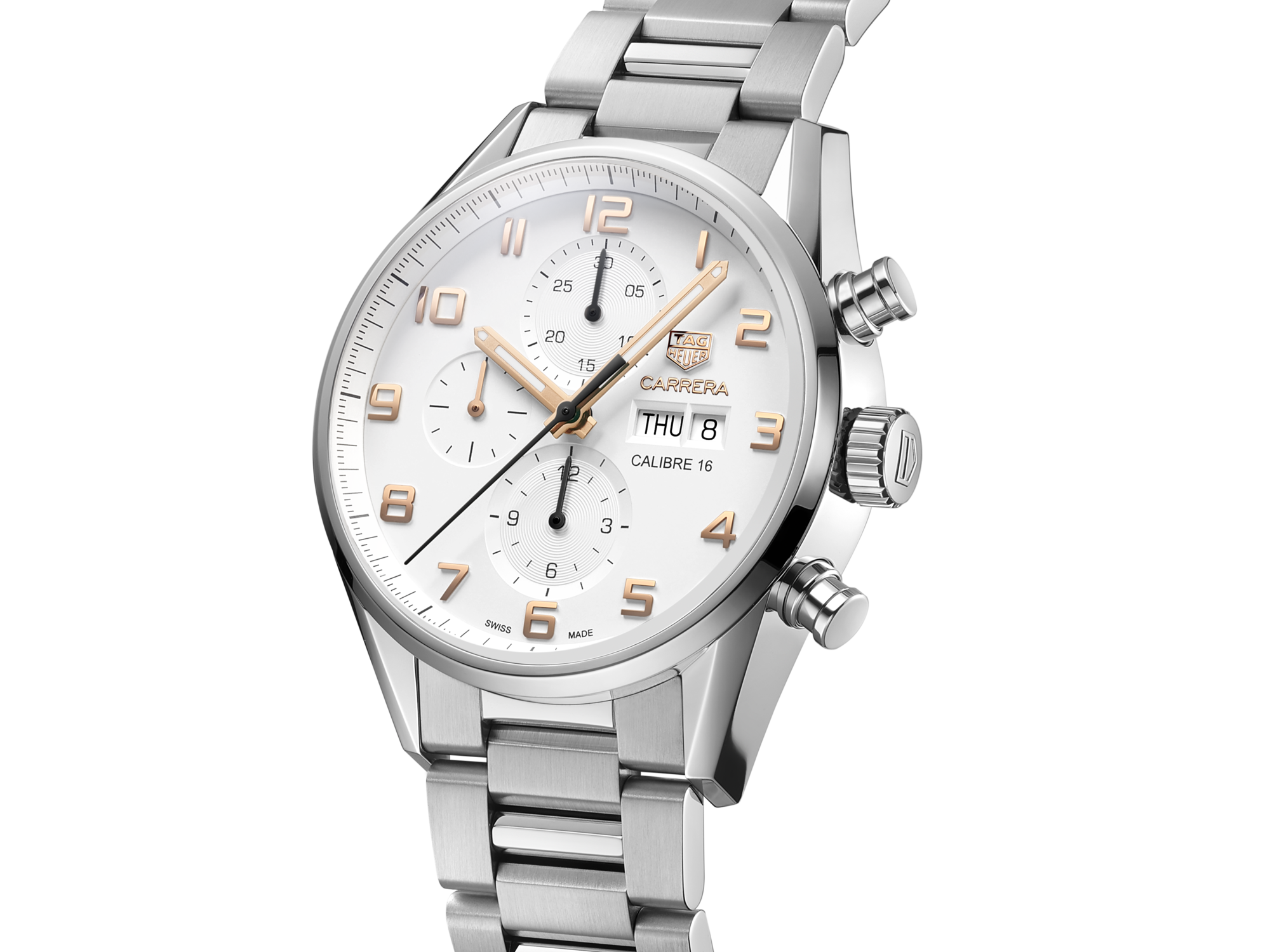 tag heuer f1 white face