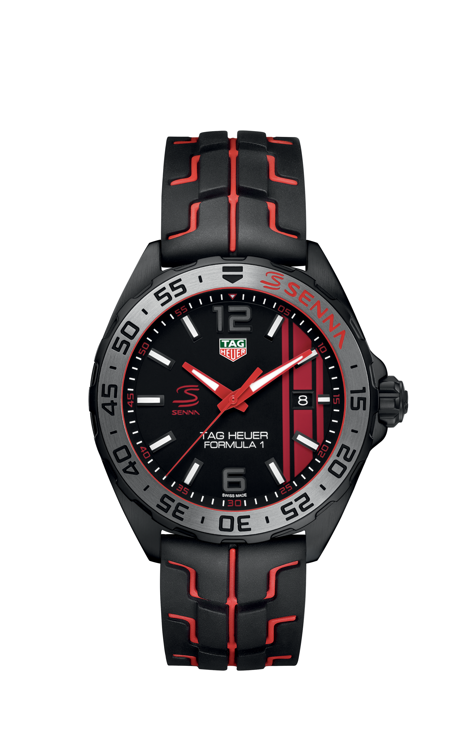TAG Heuer Monaco CAL2113 Stainless Steel 41mm watchTAG Heuer Monaco CAL5110. FC6265, Stick indices, 2013, Worn, Steel case, Strap: Leather