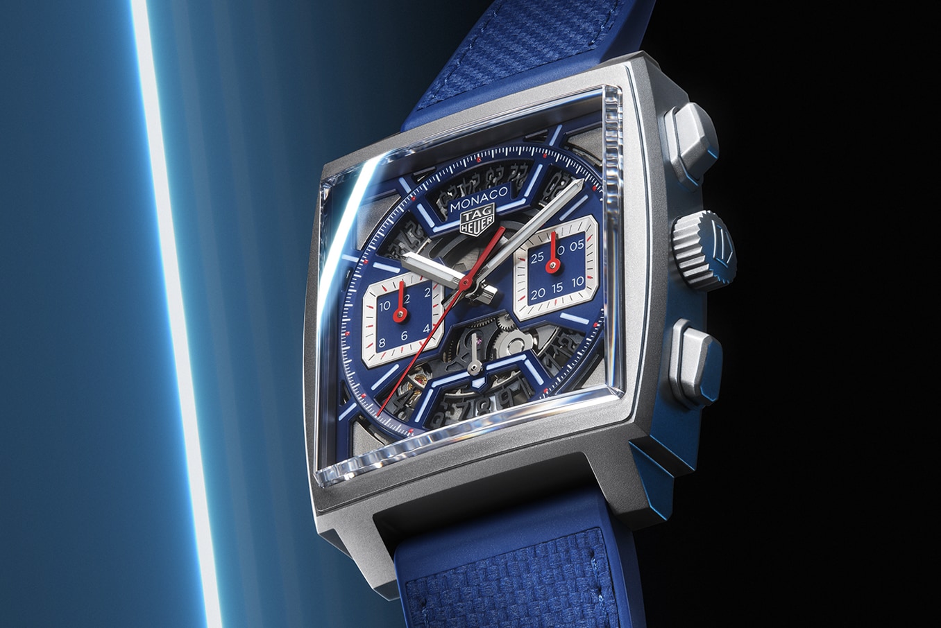 タグ・ホイヤー モナコ ーラグジュアリーウォッチ チタン 39 mm ー タグ・ホイヤー モナコ ーラグジュアリーウォッチ チタン 39 mm ー