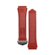 Cinturino in caucciù rosso da 45 mm