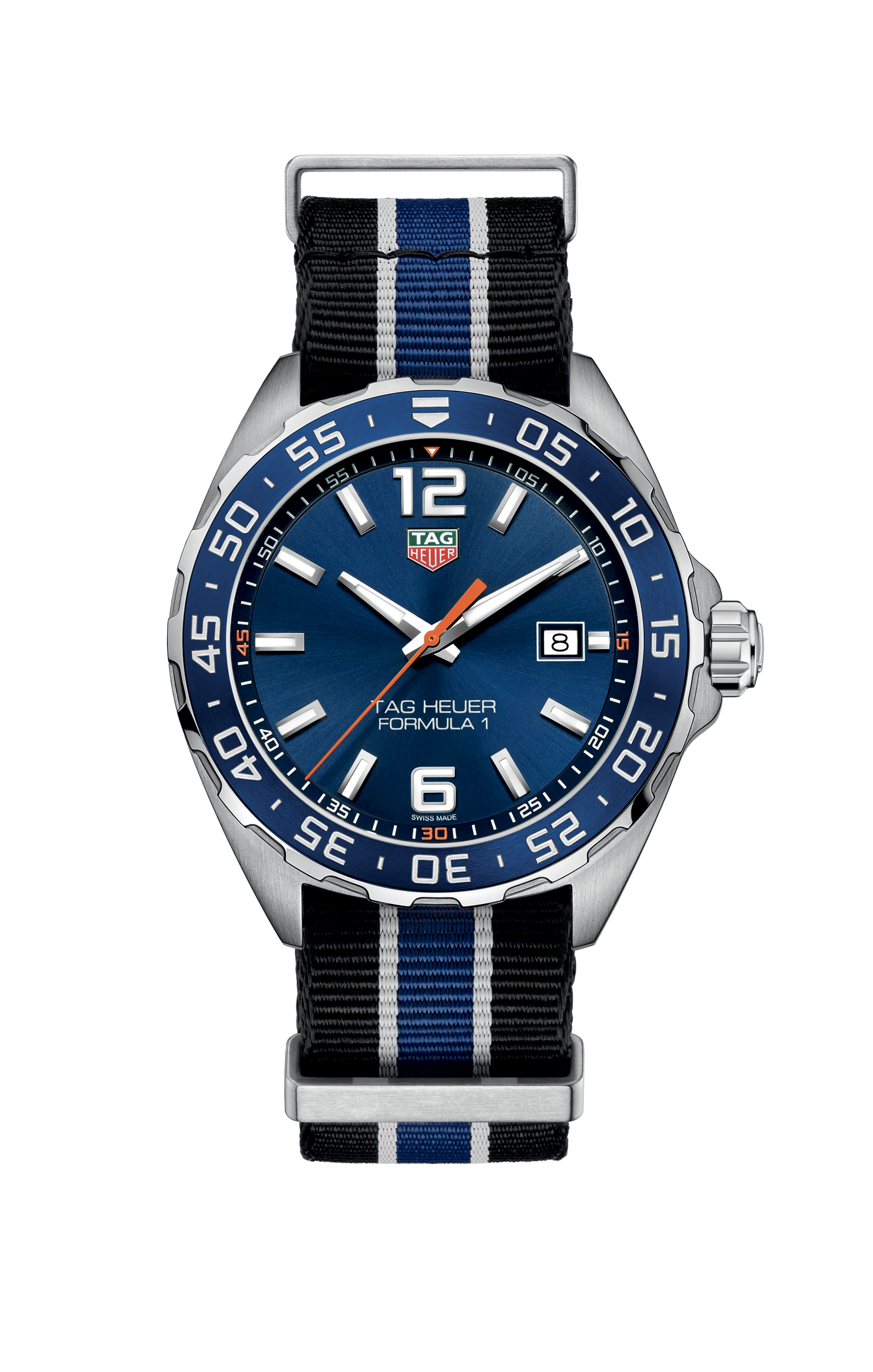 TAG Heuer formula 1 cau1110 quartz chronograph steel watch