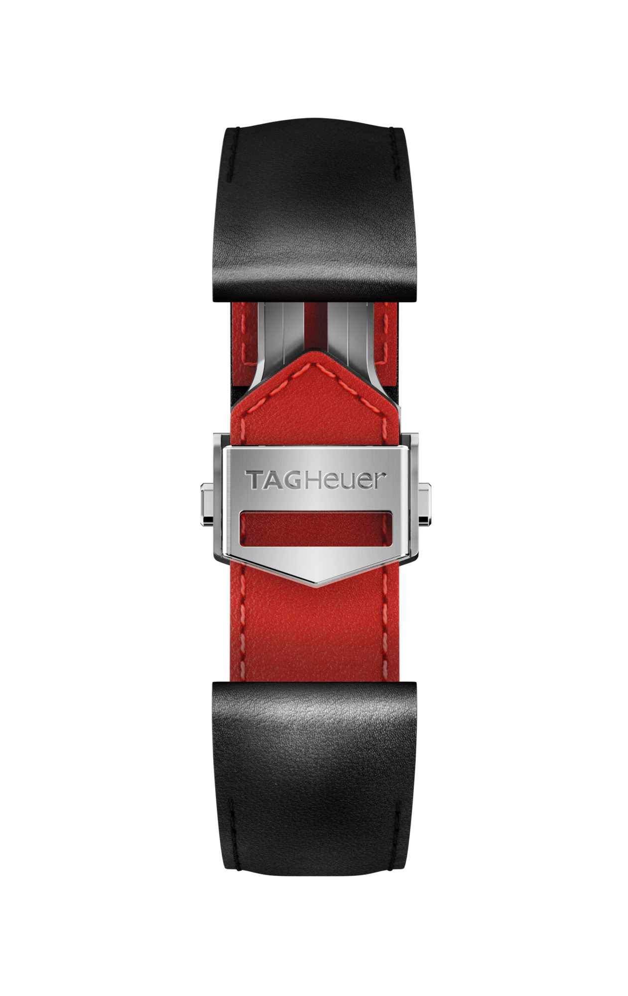 黑色皮革表带 Calibre E4智能腕表（42毫米）