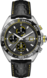 TAG Heuer Formula 1（F1） x 冼拿腕錶 黑色 皮革 精鋼 灰色