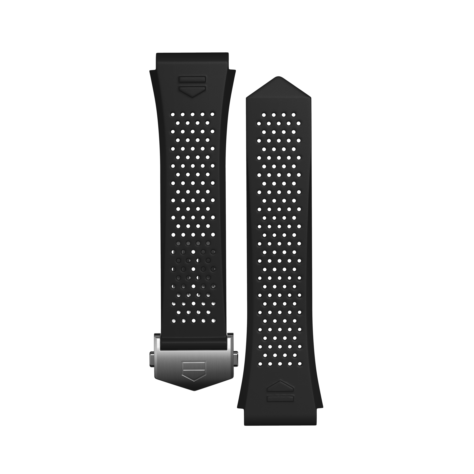 Black Rubber Strap Calibre E4 45 mm - - BT6259 | TAG Heuer US