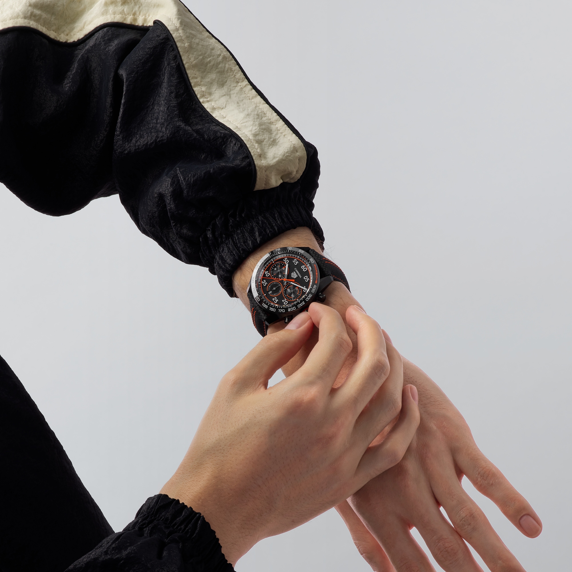 TAG Heuer Carrera Chronograph x Porsche Orange Racing - 44 mm