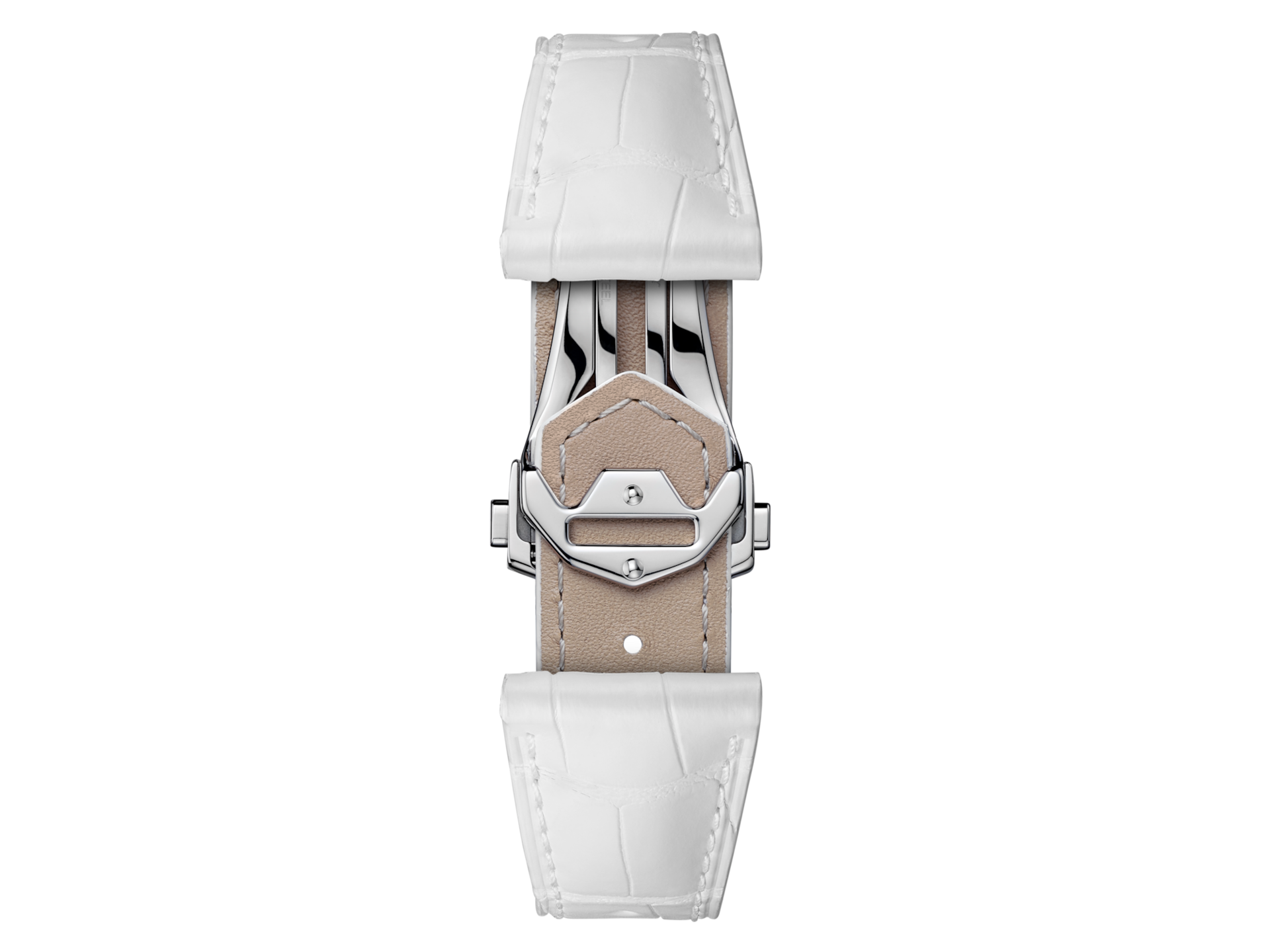 TAG Heuer Carrera 39MM White Alligator Leather Strap