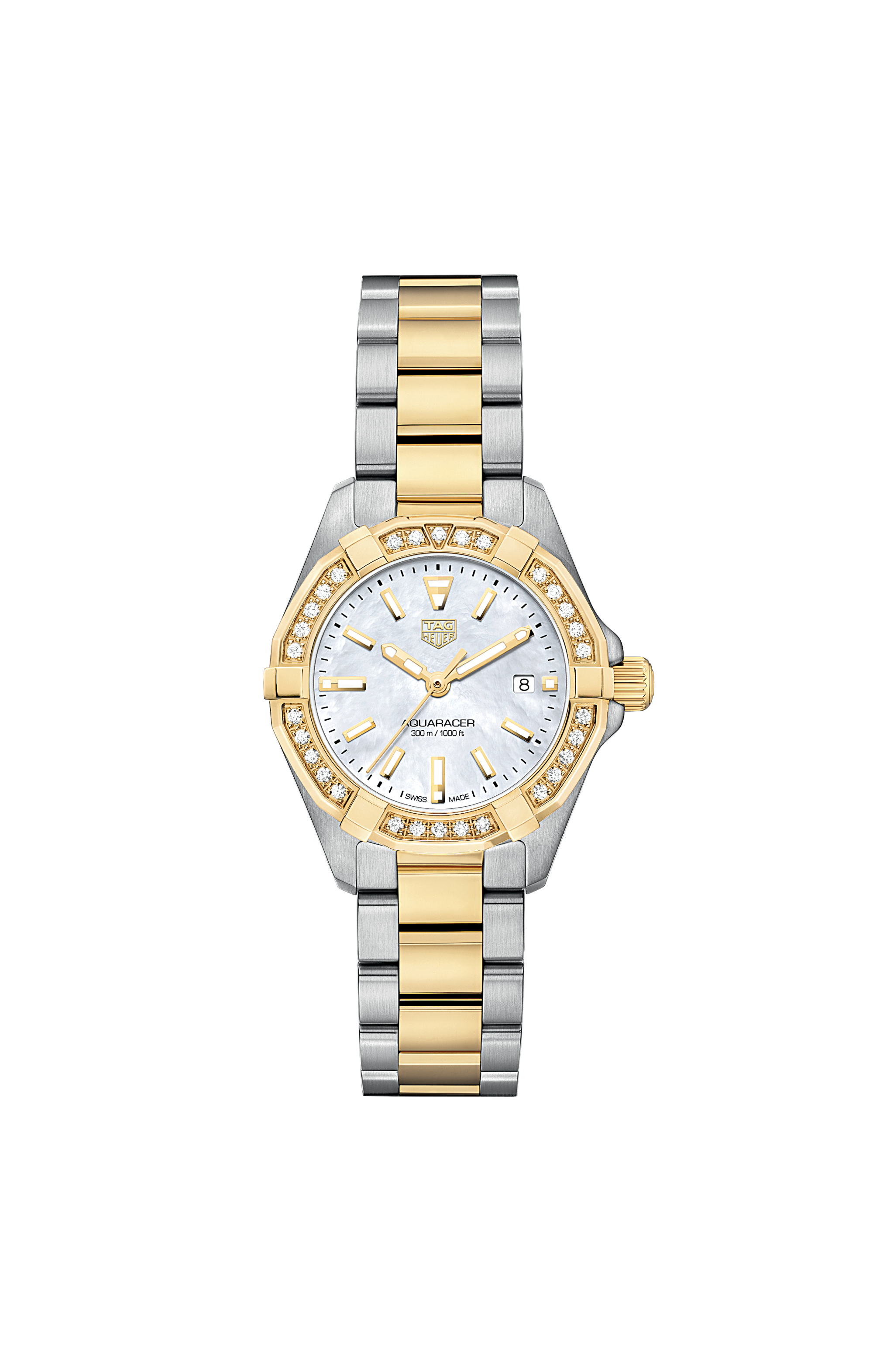 タグホイヤー TAG HEUER WAF1424 アクアレーサー デイト クォーツ レディース _951160 タグ・ホイヤー【TAG Heuer】アクアレーサー(女性向け)｜正規販売店