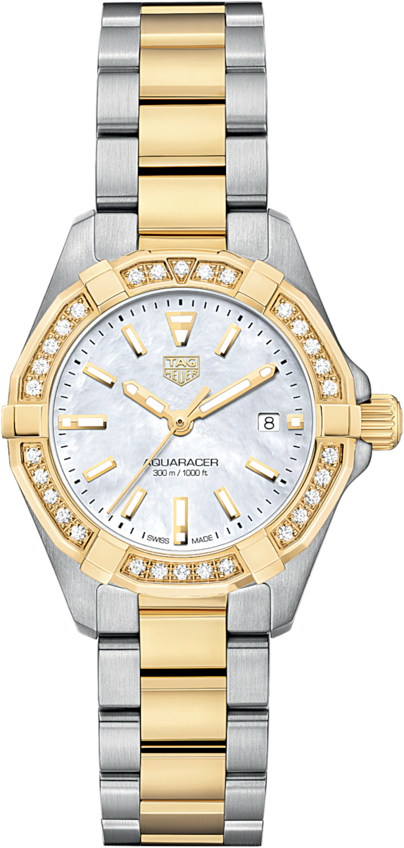 電池交換済 TAG Heuer タグホイヤー アクアレーサー WBD1421 BB0321 ダイヤモンド ダイヤベゼル デイト 300m防水 白 ホワイトシェル YG イエローゴールド SS ステンレス コンビ レディース クォーツ【6ヶ月保証】【腕時計】【中古】 楽天市場】電池交換済 TAG Heuer タグホイヤー アクアレーサー ダイヤ