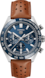 TAG Heuer Carrera（卡萊拉）腕錶  棕色 皮革 精鋼和陶瓷 藍色