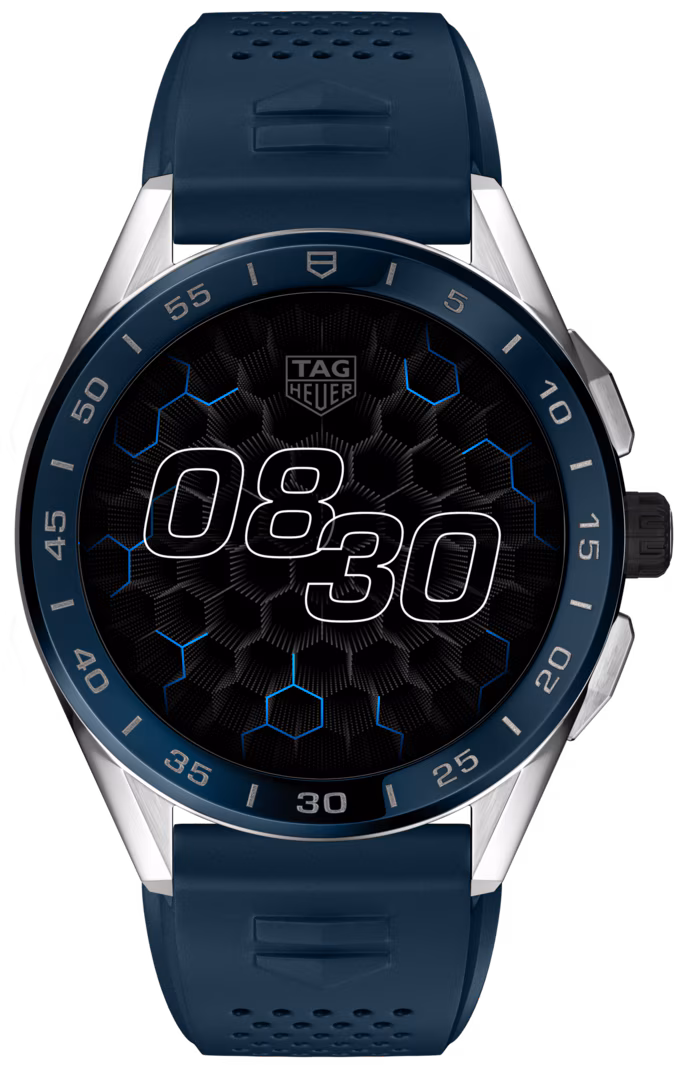 【美品】タグホイヤーコネクテッドE3（45㎜）純正ステンレスブレス TAG Heuer Connected Calibre E3 45mm - 45 mm - SBG8A11.BT6220 | TAG
