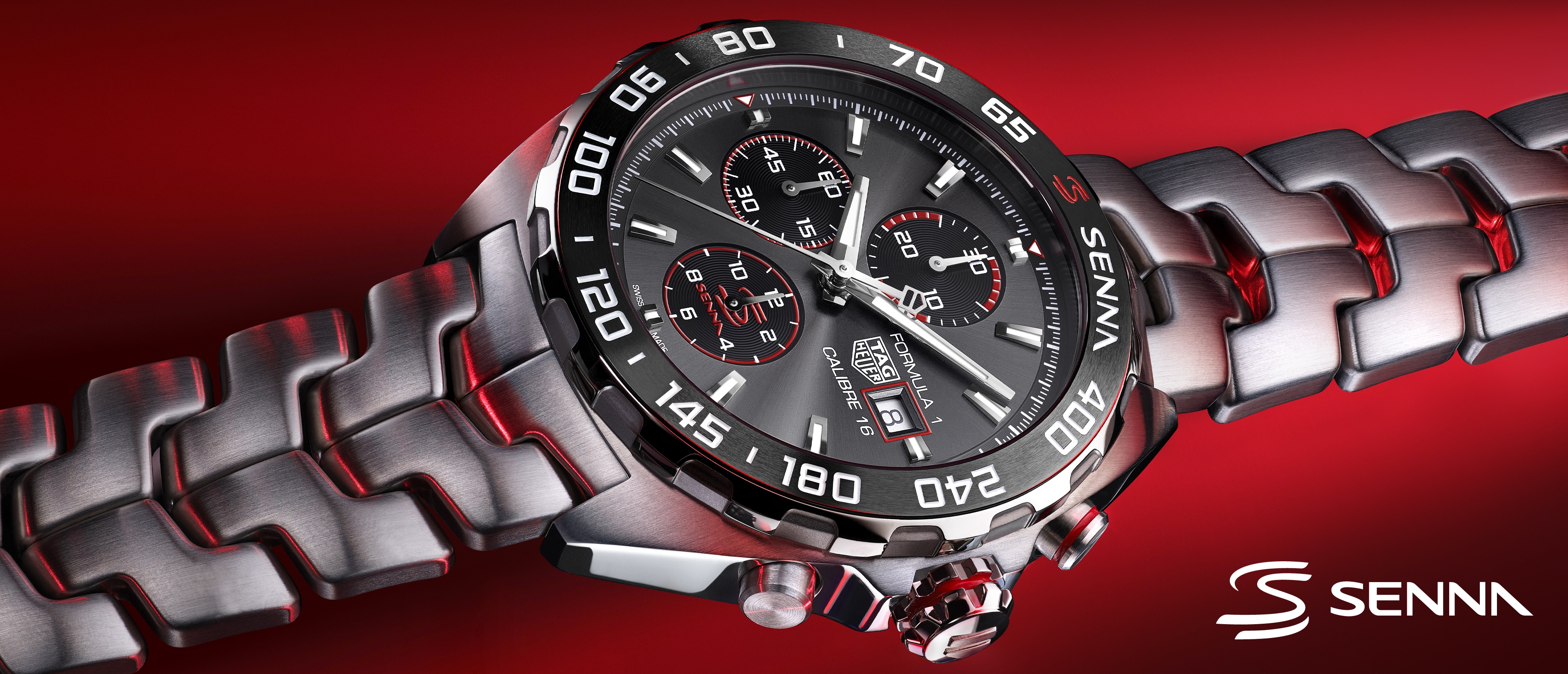 TAG Heuer Formula 1 Senna - Steel - 44 mm | TAG Heuer US TAG Heuer Formula 1 Senna - Steel - 44 mm | TAG Heuer US