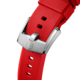 Red Rubber Strap Calibre E5 40mm