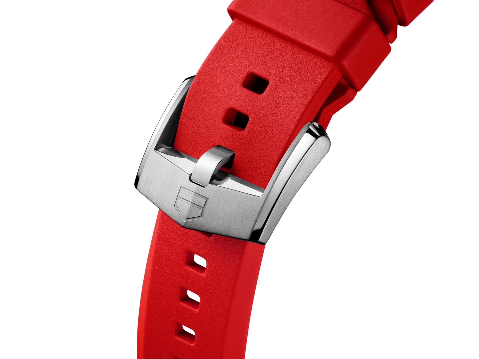 Red Rubber Strap Calibre E5 40mm