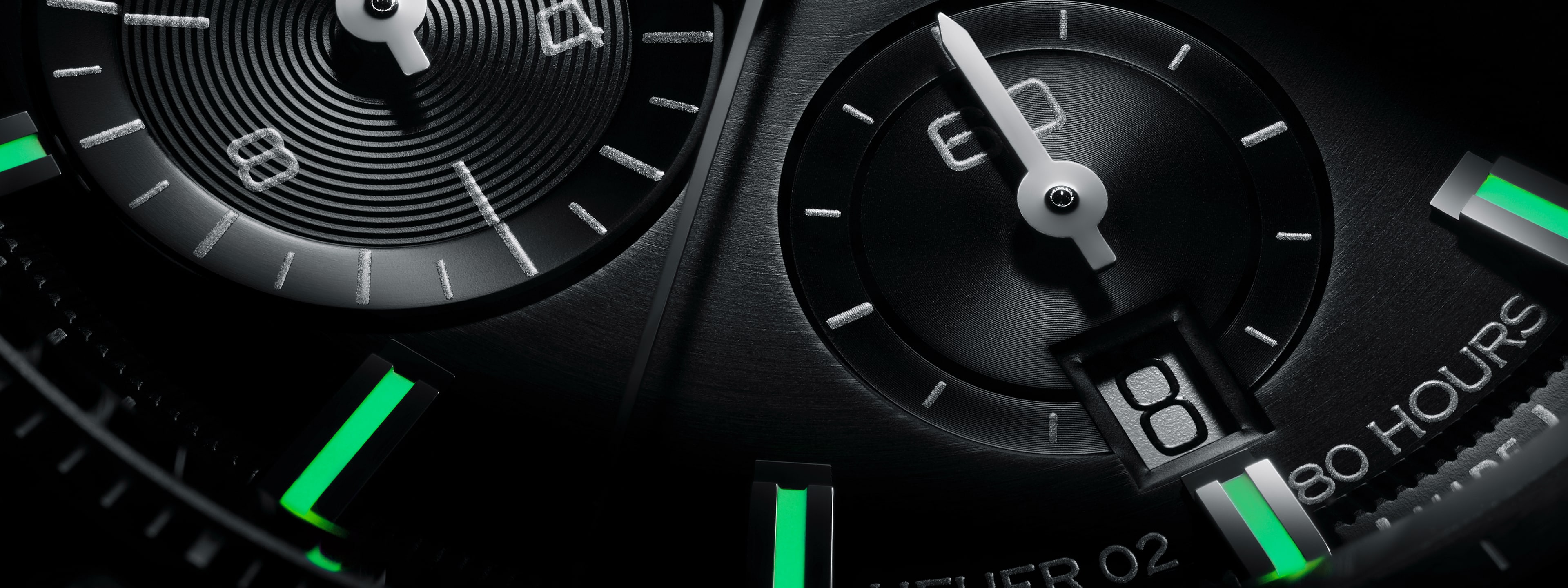 TAG Heuer 44MM Carrera Sport Automatic Chronograph Calibre 02 Green Di –  NAGI