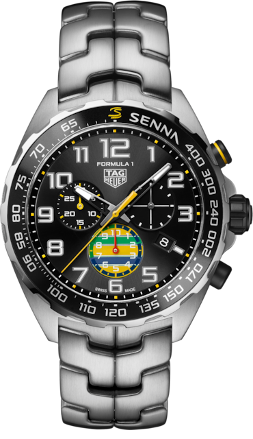 タグ・ホイヤー フォーミュラ1 クロノグラフ × セナ - 43 mm タグ・ホイヤー フォーミュラ1 クロノグラフ × セナ - 43 mm