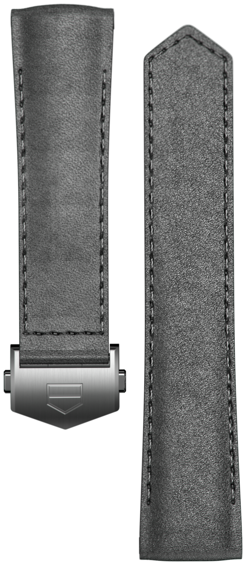 Grey Leather Strap Calibre E4 42 mm TAG Heuer US