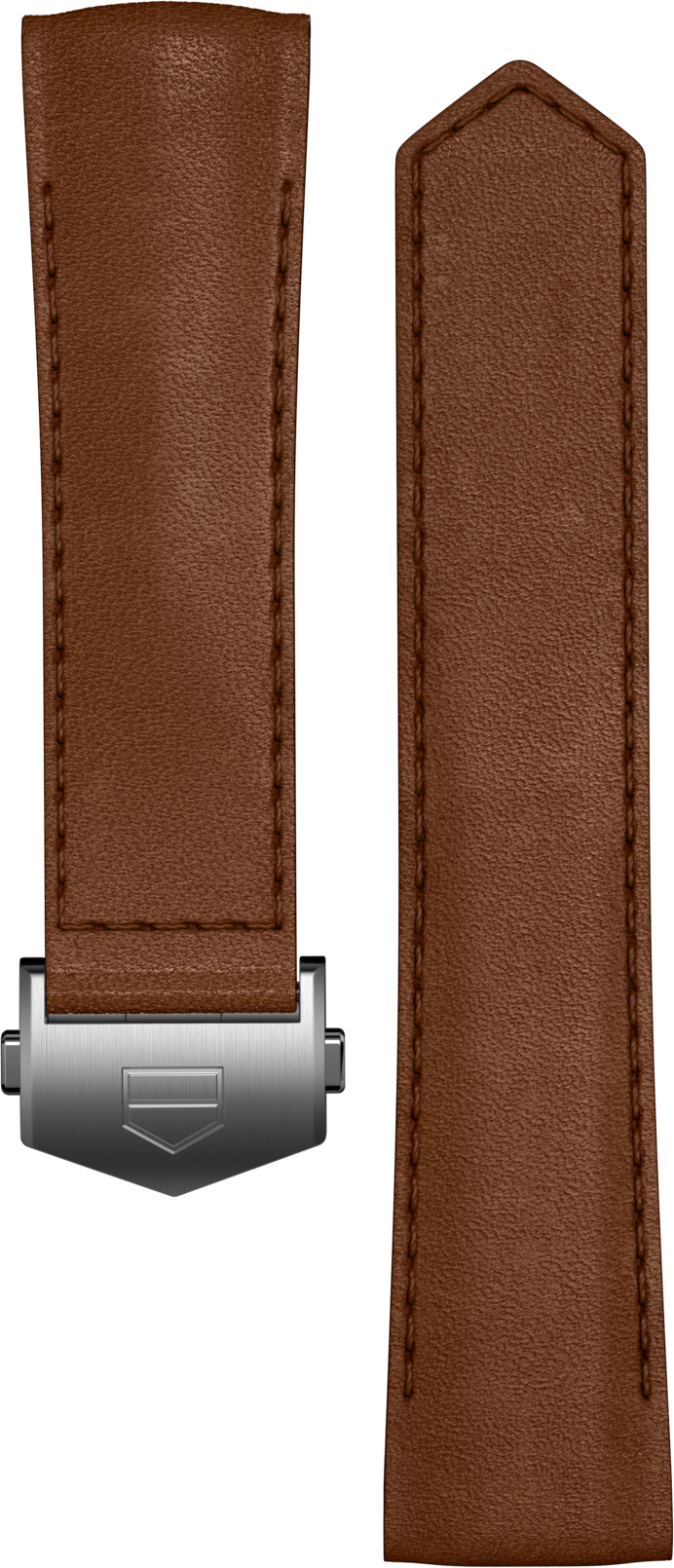 タグホイヤー ブラウン レザーストラップ(Connected E4 45mm用) Brown Leather Strap 42 mm - - BC6618 | TAG Heuer US