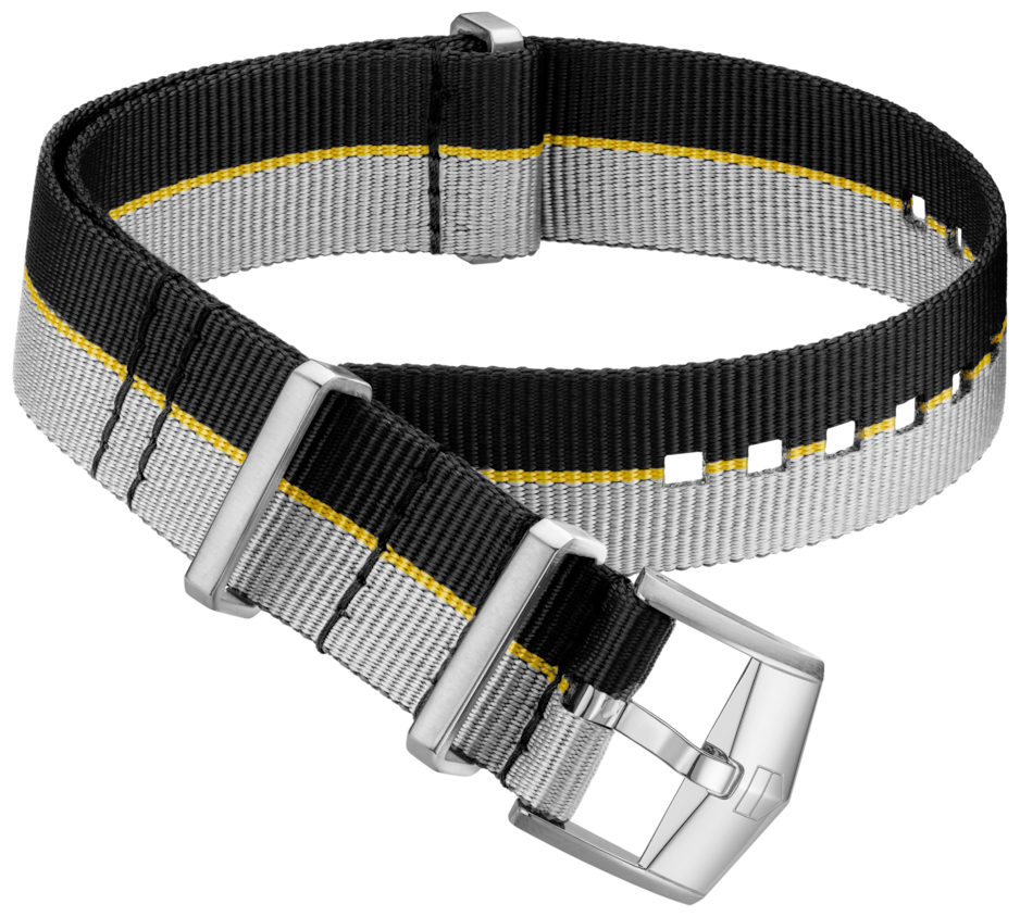 TAG Heuer Aquaracer（競潛）腕錶36毫米錶款黑色織物錶帶
