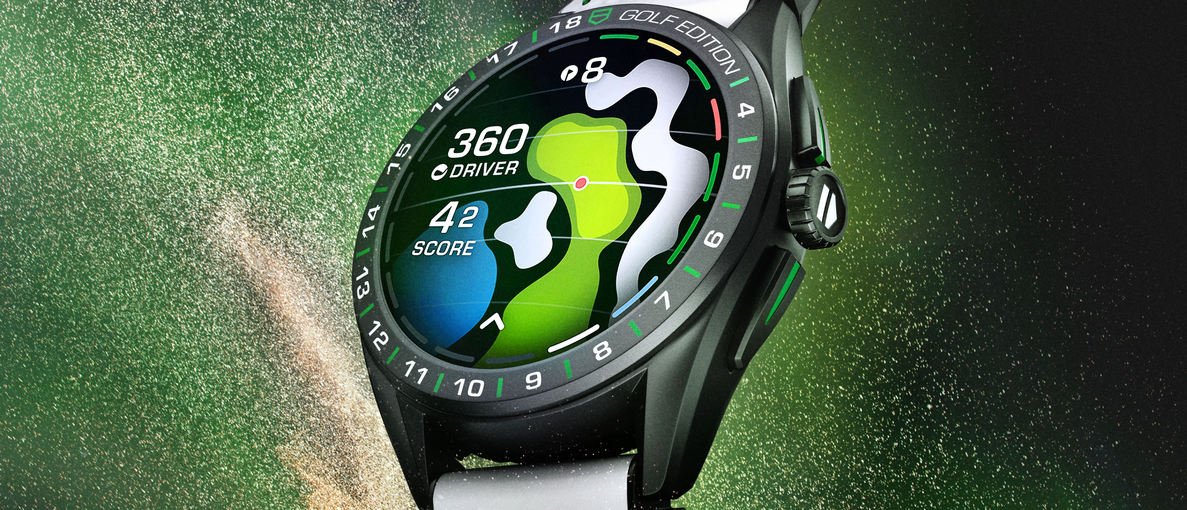 TAG Heuer Connected Golf Edition - Titanium Case 45 mm - White