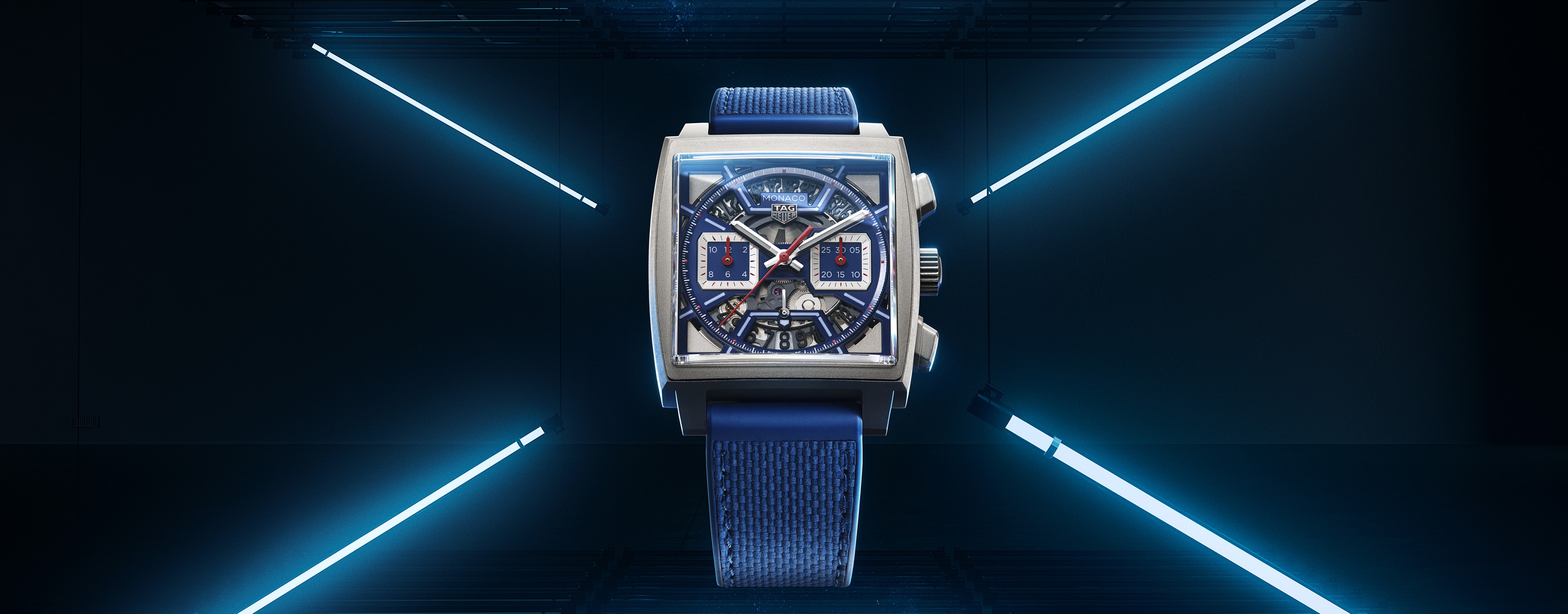 タグ・ホイヤー モナコ ーラグジュアリーウォッチ チタン 39 mm ー タグ・ホイヤー モナコ ーラグジュアリーウォッチ チタン 39 mm ー