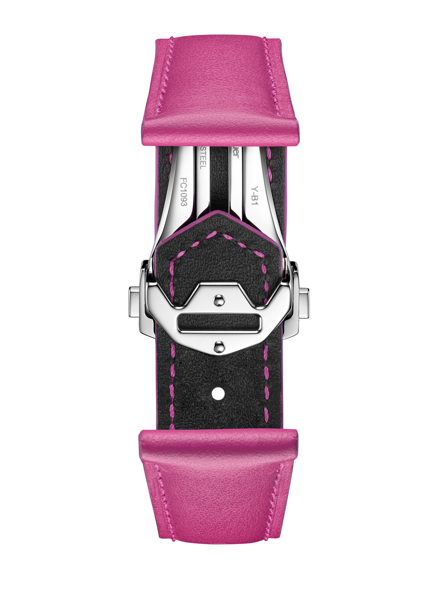 TAG HEUER CARRERA 36MM PINK LEATHER STRAP