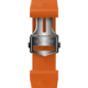 Оранжевый каучуковый ремешок 42 мм