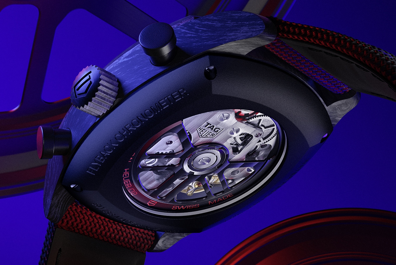 タグ・ホイヤー モンツァ ーラグジュアリーウォッチ CARBON 42 mm ー タグ・ホイヤー モンツァ ーラグジュアリーウォッチ CARBON 42 mm ー