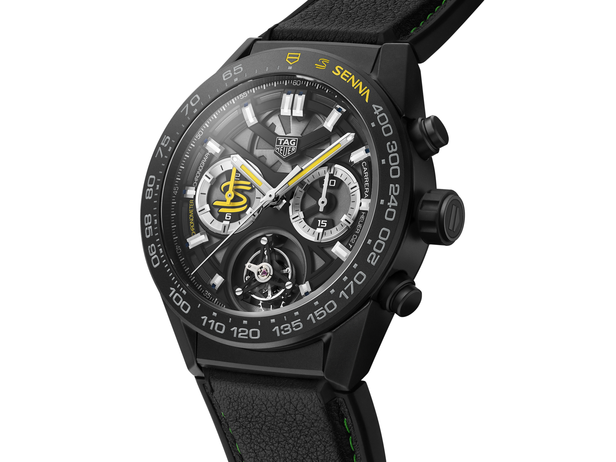TAG Heuer breaks Formula 1 speed record with two new timepieces inspired by Ayrton  Senna - Watch I Love