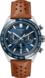 TAG Heuer Carrera（卡萊拉）腕錶  棕色 皮革 精鋼和陶瓷 藍色