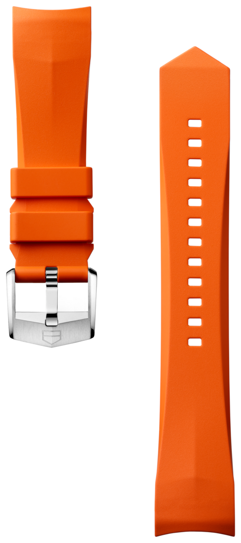 Correa de caucho naranja Calibre E5 40 mm