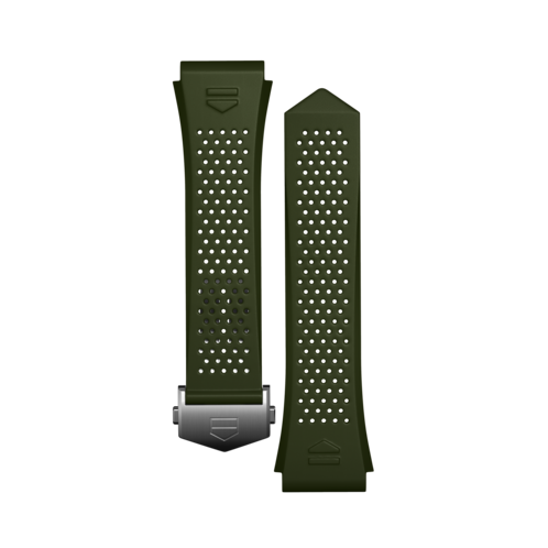 Khaki Rubber Strap Calibre E4 45 мм