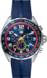 TAG Heuer Formula 1（F1）紅牛車隊腕錶 藍色 橡膠 精鋼 藍色