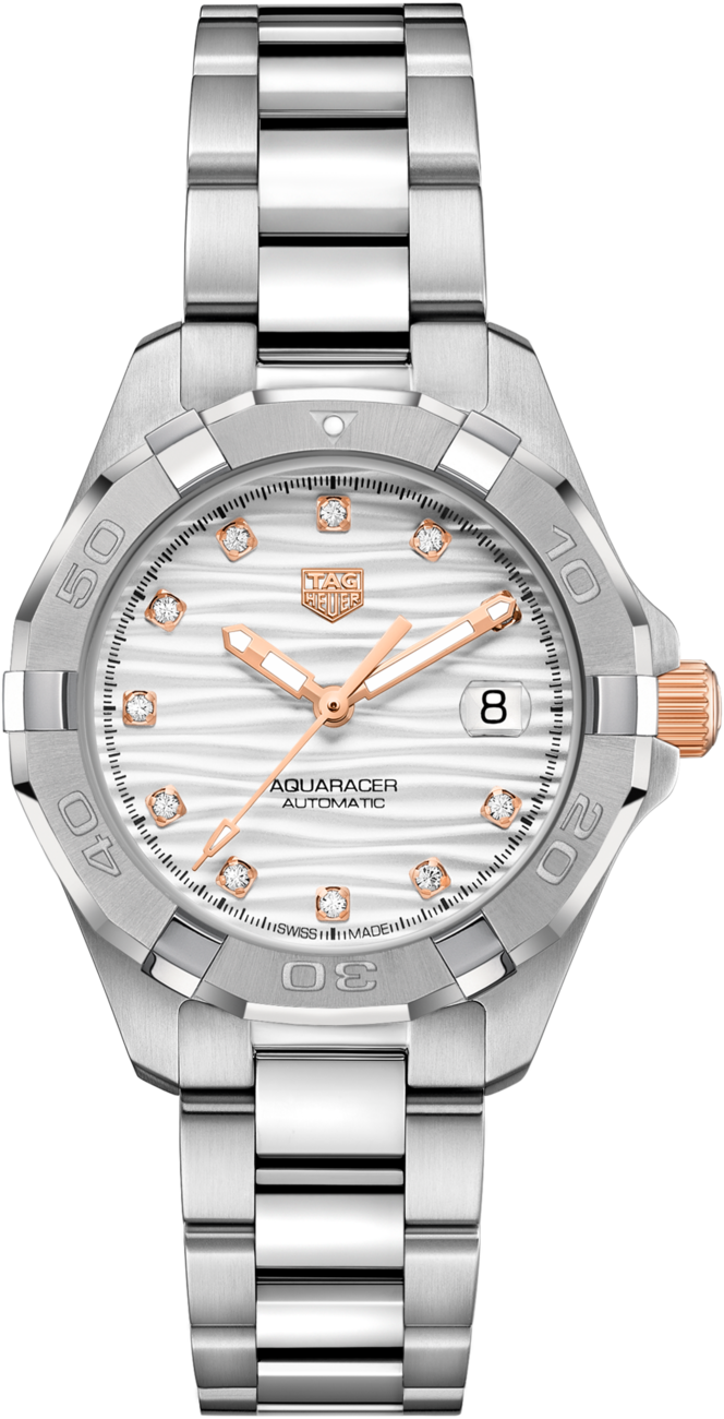 タグホイヤー TAG HEUER WBD2320.BA0740 アクアレーサー 11Pダイヤ 自動巻き レディース 未使用品 箱・保証書付き_785561 TAG HEUER AQUARACER - 32 mm - WBD2320.BA0740 | TAG Heuer