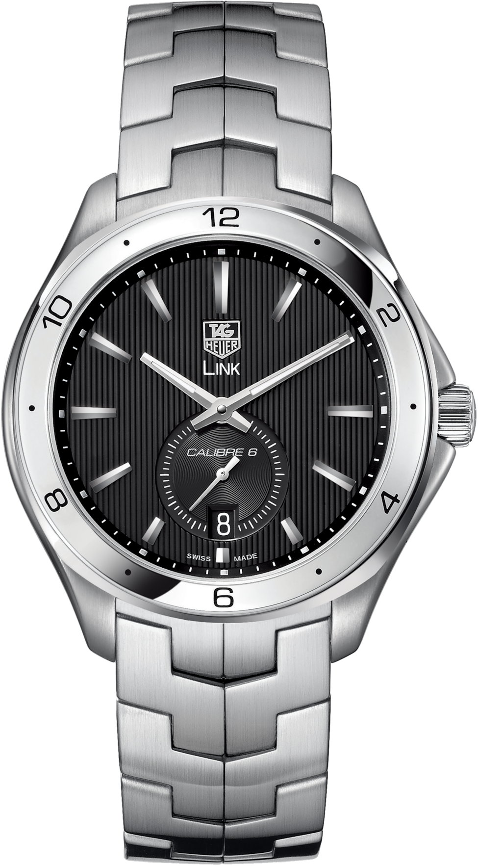 【たー】TAG HEUER　リンクキャリバー6　自動巻き　WAT2110 中古)TAG HEUER タグ・ホイヤー リンク キャリバー6 WAT2110.BA0950