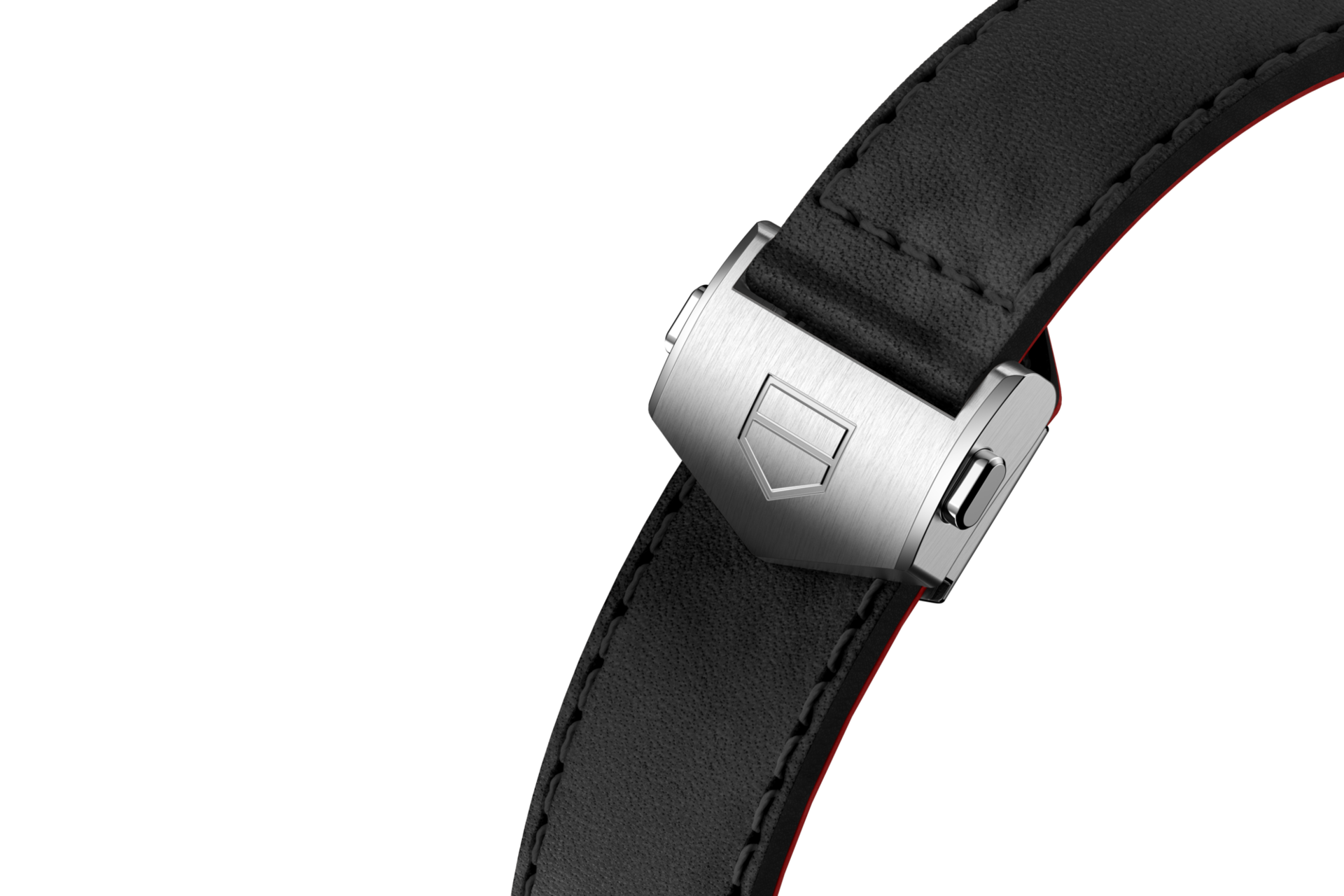 Black Leather Strap Calibre E4 42 mm